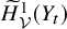 ModifyingAbove upper H With tilde Subscript script upper V Superscript 1 Baseline left parenthesis upper Y Subscript t Baseline right parenthesis