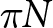 pi upper N
