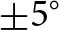 plus or minus 5 ring