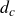 d Subscript c