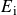 upper E Subscript i