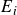 upper E Subscript i