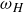 omega Subscript upper H