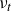 nu Subscript t