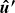 ModifyingAbove bold italic u With bold caret bold prime