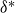 delta Superscript asterisk