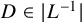 upper D element of StartAbsoluteValue upper L Superscript negative 1 Baseline EndAbsoluteValue