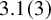 3.1 left parenthesis 3 right parenthesis