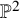 double struck upper P squared