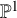 double struck upper P Superscript 1