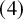 left parenthesis 4 right parenthesis