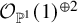 script upper O Subscript double struck upper P Sub Superscript 1 Baseline left parenthesis 1 right parenthesis Superscript circled plus 2