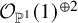script upper O Subscript double struck upper P Sub Superscript 1 Baseline left parenthesis 1 right parenthesis Superscript circled plus 2