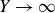 upper Y right arrow normal infinity