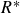 upper R Superscript asterisk