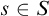 s element of upper S