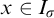 x element of upper I Subscript sigma