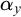 alpha Subscript y