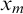 x Subscript m