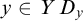 y element of upper Y upper D Subscript y