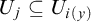 upper U Subscript j Baseline subset of or equal to upper U Subscript i left parenthesis y right parenthesis