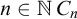 n element of double struck upper N upper C Subscript n