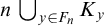 n union Underscript y element of upper F Subscript n Endscripts upper K Subscript y