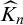 ModifyingAbove upper K With caret Subscript n