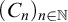 left parenthesis upper C Subscript n Baseline right parenthesis Subscript n element of double struck upper N