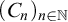 left parenthesis upper C Subscript n Baseline right parenthesis Subscript n element of double struck upper N