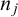 n Subscript j