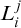 upper L Subscript i Superscript j