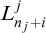 upper L Subscript n Sub Subscript j Subscript plus i Superscript j