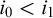 i 0 less than i 1