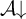 script upper A down arrow