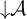 down arrow script upper A