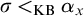 sigma less than Subscript KB Baseline alpha Subscript x