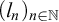 left parenthesis l Subscript n Baseline right parenthesis Subscript n element of double struck upper N