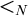 less than Subscript upper N Baseline