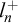 l Subscript n Superscript plus