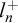 l Subscript n Superscript plus