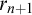 r Subscript n plus 1