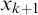 x Subscript k plus 1
