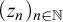 left parenthesis z Subscript n Baseline right parenthesis Subscript n element of double struck upper N