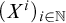 left parenthesis upper X Superscript i Baseline right parenthesis Subscript i element of double struck upper N