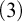 left parenthesis 3 right parenthesis