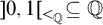 right bracket 0 comma 1 left bracket Subscript less than Sub Subscript double struck upper Q Subscript Baseline subset of or equal to double struck upper Q