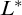 upper L Superscript asterisk