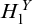 upper H 1 Superscript upper Y