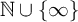 double struck upper N union StartSet infinity EndSet
